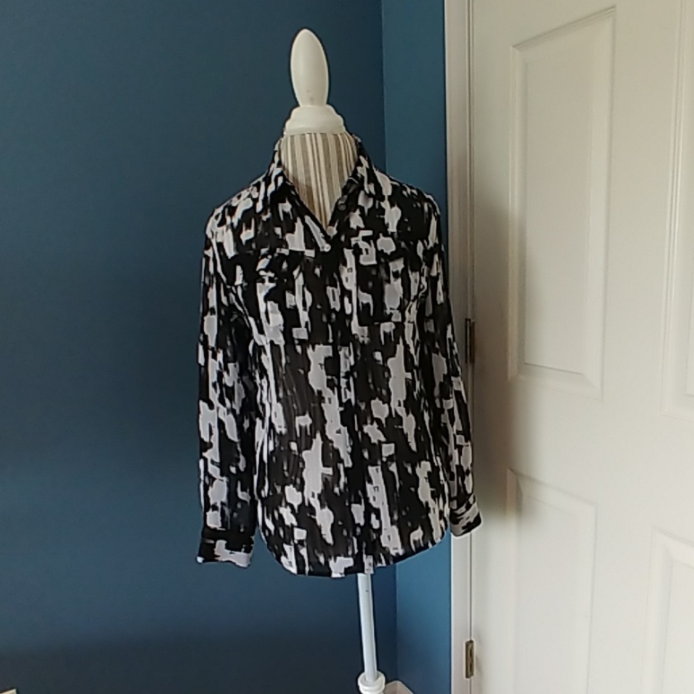 Sheer blouse